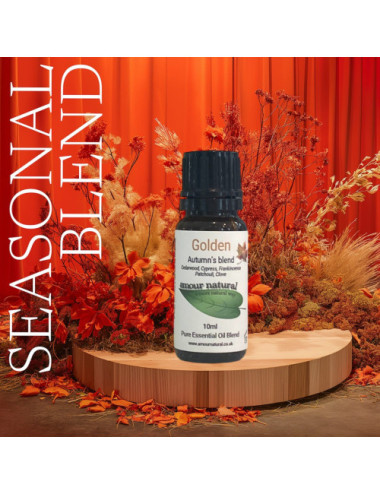 Golden Autumn's Blend Essential Oil 10ml, Amour Natural