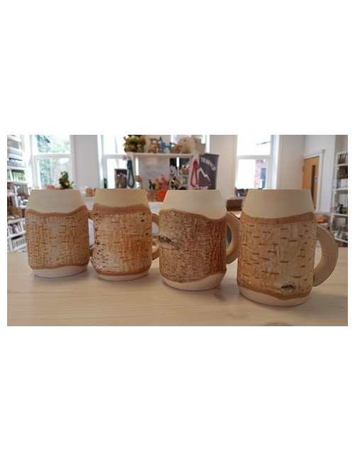 Handmade Wooden Mugs SMALL Size