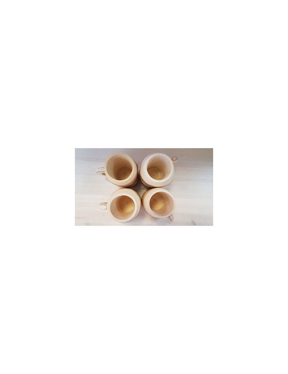 Handmade Wooden Mugs SMALL Size