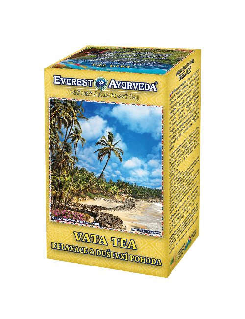 Vata Tea Relaxation & Mental Well-being, Ayurvedic Dosha Tea 100g, Everest Ayurveda