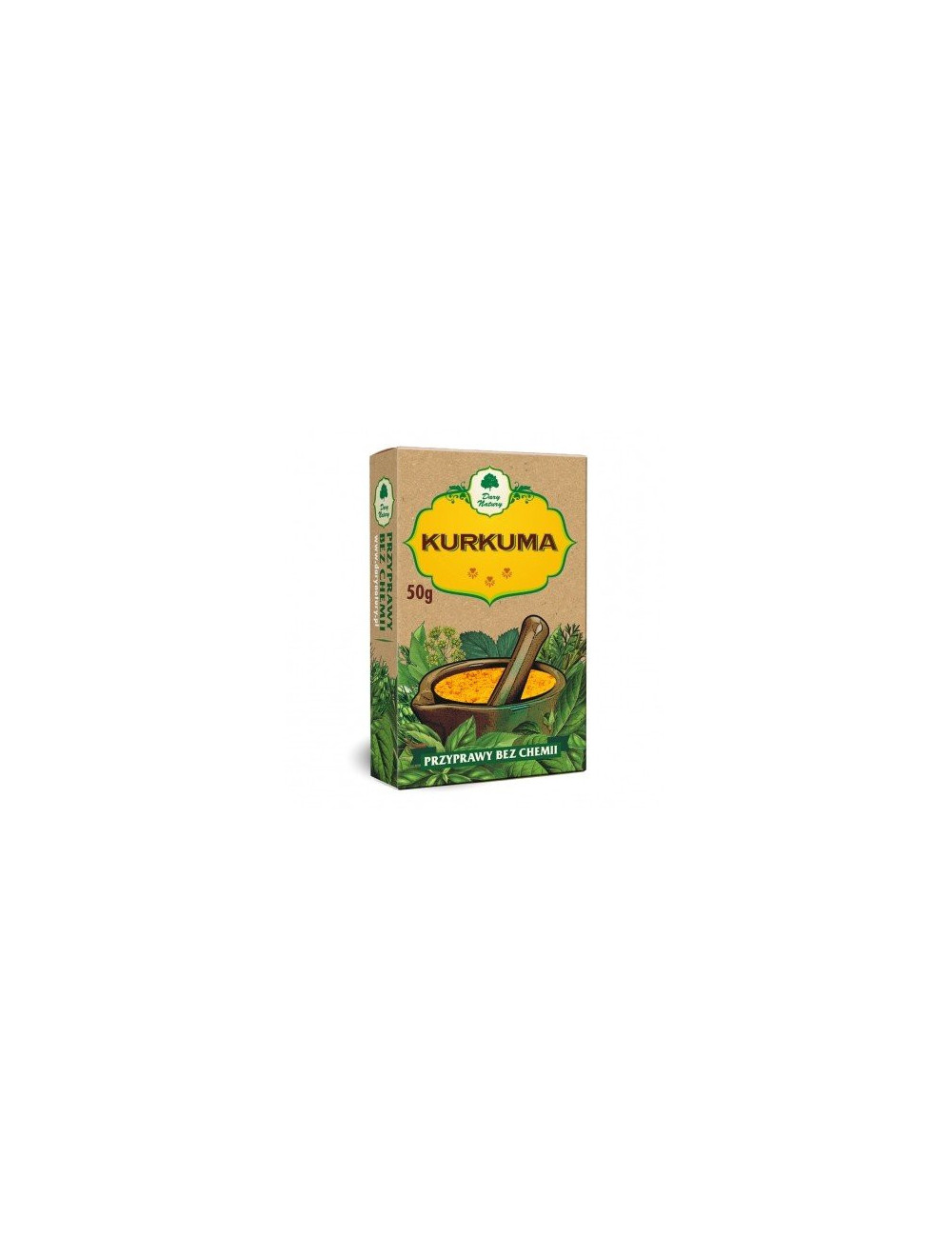 Turmeric 50g, Naturally chemicals free, Dary Natury